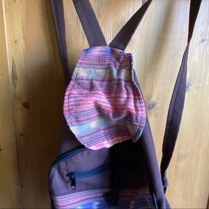 Batik crossbody/backpack